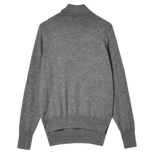 2025年冬Outlets 高端SF系列含绵羊毛套头上衣前短后长毛衣女