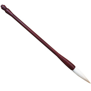 细嫩光锋纯羊毫长锋行书软毛笔鸡丝鹤脚国画勾线狂草中楷隶书草书