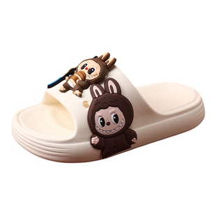 拉布布儿童拖鞋卡通新款女童防滑软底防滑男童凉拖鞋室内亲子宝宝