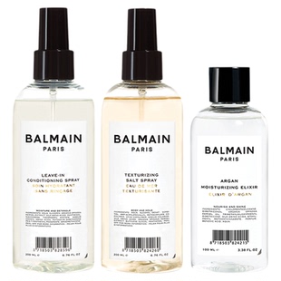 BalmainHair巴尔曼造型三部曲海盐造型润发喷雾阿甘精油