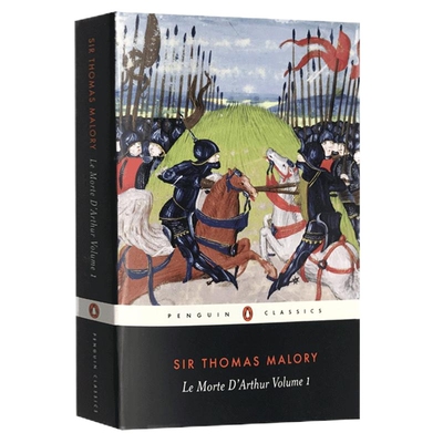 正版 亚瑟王之死1 英文原版 Le Morte d'Arthur Volume 1 亚瑟王与圆桌骑士传奇 英文版进口书籍