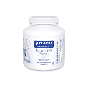 雀巢倍宜Pure Encapsulations盐酸甜菜碱胃蛋白酶胶囊美国进口