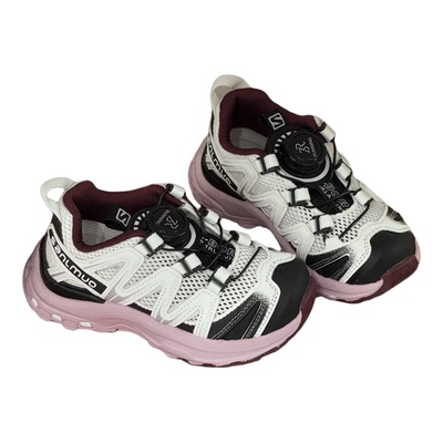 童镂空网旋转扣户外跑步运动凉鞋