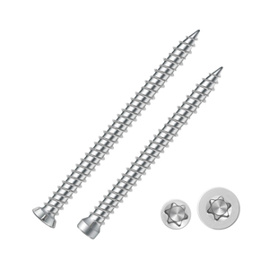 410不锈钢自切螺丝德式膨胀混凝土水泥铝合金门窗安装内六角螺钉