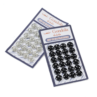 隐形的暗扣金属小扣子纯铜大衣纽扣复古按扣白色手缝揿钮辅料