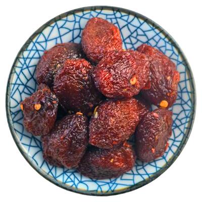 辣味沙漠杏干老式甜辣梅怀旧食品