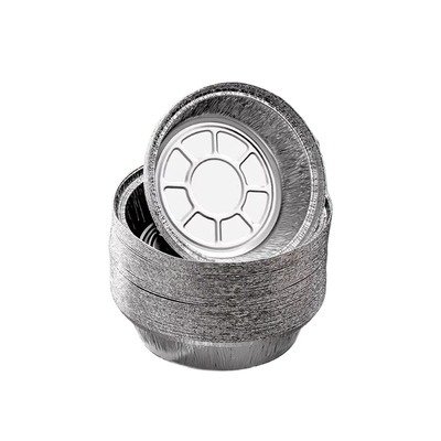 空气炸锅锡纸盘专用纸食品级纸碗烧烤箱烘焙锡箔碗家用锡纸盒烘烤