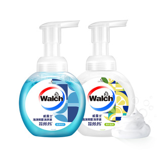 威露士泡沫洗手液230ml*2家用抑菌99.9%儿童成人通用清洁易冲洗