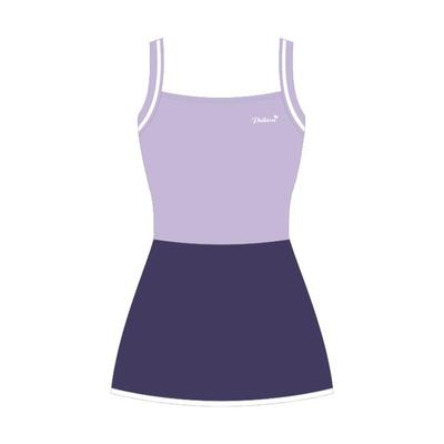 pulassi泳衣女款平角连衣裙女孩