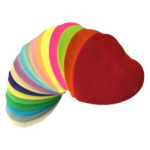 婚庆大红色心便利贴荧光爱心可粘便签彩色随意贴记事贴心形告示贴