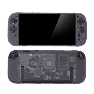 新款Switch2保护壳NS2代收纳包套装硬壳黑色PC材质原创图案防磨抗摔数字核心男生主机游戏机配件2026新款