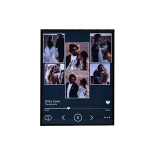 定制照片相框蓝牙音箱复古壁画音响灯光画框生日礼物女生送男朋友