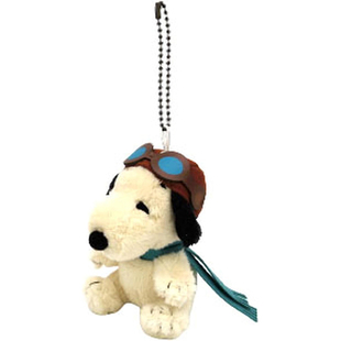 日本snoopy周边正版飞行员史努比公仔玩偶娃娃毛绒包包挂件小挂饰