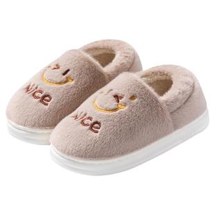 孕妇防滑棉拖鞋女秋冬2024新款室内家居厚底家用保暖包跟月子棉鞋