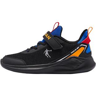 乔丹童鞋儿童运动鞋男童跑鞋春秋冬皮面保暖大童棉鞋防滑女童鞋子