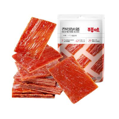百草味香烤猪肉铺150g*1袋零食