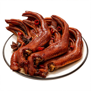 旺家福老卤鸭爪鸭掌休闲独立包装必备追剧解馋小零食jgpy