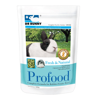 Dr Bunny兔博士低致敏无谷兔粮800g全阶段宠物兔饲料成兔幼兔粮食