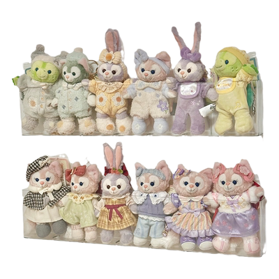 娃娃收纳展示架壁挂上墙不占地