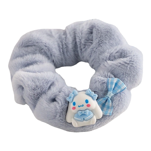 玉桂狗毛绒大肠发圈库洛米发饰头绳女冬季三丽鸥小皮筋送给男朋友