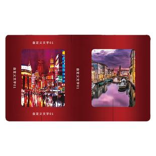 反转胶片定制透光明信片纪念旅游景打卡创意文化明信片DIY设计制