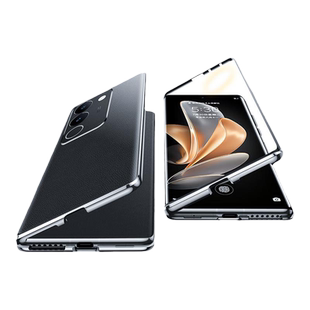 适用于vivos17手机壳新款素皮vivos17pro保护壳全包防摔S17e简约真皮男女款vi高级网红奢华限量潮曲屏外壳por