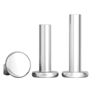 铝平头实心铆钉平帽铆钉GB109手打敲击式柳钉平卯M2M3M4M5M6M8mm