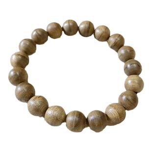 味道清凉淡雅款 天然马泥涝沉香圆珠手链 男女款文玩沉香手串饰品