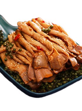 麻辣鸭板肠即食藤椒鸭食管鸭菌把