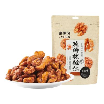 来伊份108g*3坚果炒货琥珀核桃仁