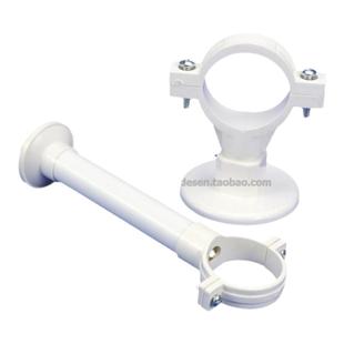 PVC水管吊卡 排水管延长管卡 塑料给水管抱箍管箍 长脚管卡固定夹