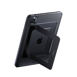 图拉斯支点壳iPadPro保护壳2024新款Air6平板套ar5适用苹果11寸带笔槽防摔防弯轻薄支架亚克力全包壳磨砂好看