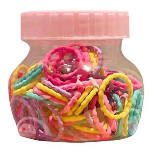 儿童发绳小女孩扎辫双马尾发圈宝宝拇指头绳高弹力耐用不伤发女童