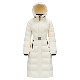 [商场同款]森马中国国家地理系列羽绒服女长款三防冬2025新款外套