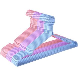 衣架加粗家用防滑无痕晾衣服架衣撑撑子儿童晒挂衣架子宿舍用学生