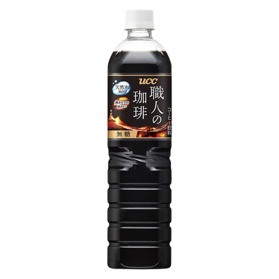 ucc日本进口即饮黑咖啡900ml大瓶