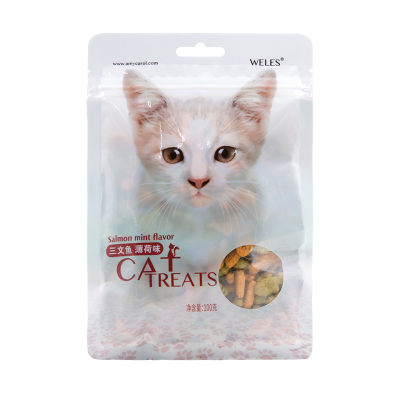 宠物猫零食威尔斯猫饼干洁齿