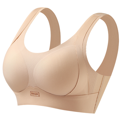 无痕运动内衣女小胸聚拢背心式