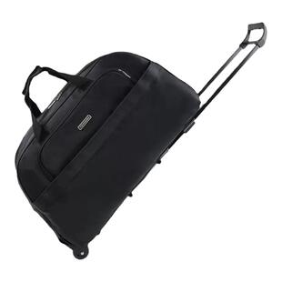 韩版手提拉杆包大容量旅行包轻便短途旅游行李包防水旅行袋带轮子