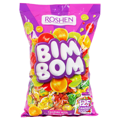 乌克兰进口喜糖水果糖ROSHEN