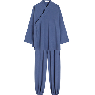 武当山太极服秋季新款飘逸品牌时尚武当太极服表演三色麻道服汉服