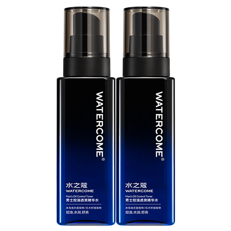 水之蔻男士控油保湿水150mlx2瓶