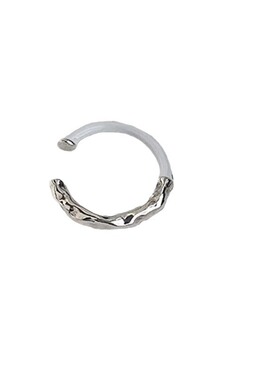 韩版素圈不规则小众女戒组合