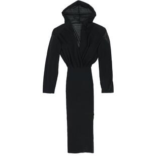 YOUWEI有尾秋季通身连衣裙天丝醋酸感解构连衣裙Y5724314