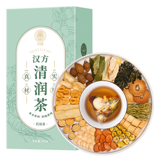 胖大海罗汉果橘红金银花菊花蒲公英甘草花茶嗓子咽喉养生茶茶包