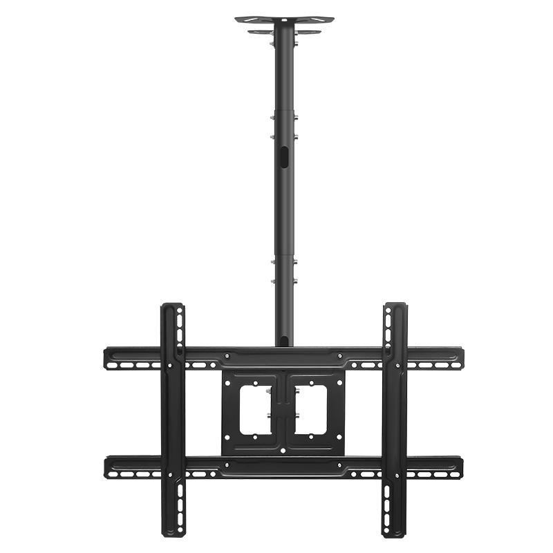 通用電視機(jī)吊架雙屏小米海信可伸縮旋轉(zhuǎn)天花板吊頂裝懸空壁掛支子