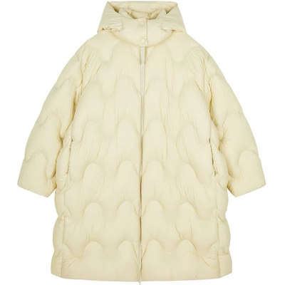 高端品牌90白鸭绒泡芙羽绒服女