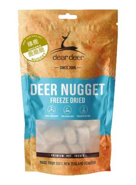【新品】鹿脆脆猫狗饼干dear deer新西兰冻干零食滋补美毛-猫福袋