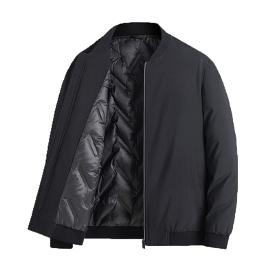 罗蒙羽绒服秋冬休闲短款棒球服