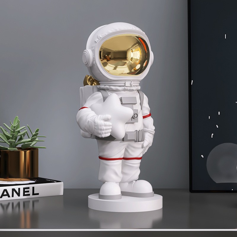 创意宇航员客厅摆件家居饰品玄关装饰品酒柜办公桌太空人电视柜